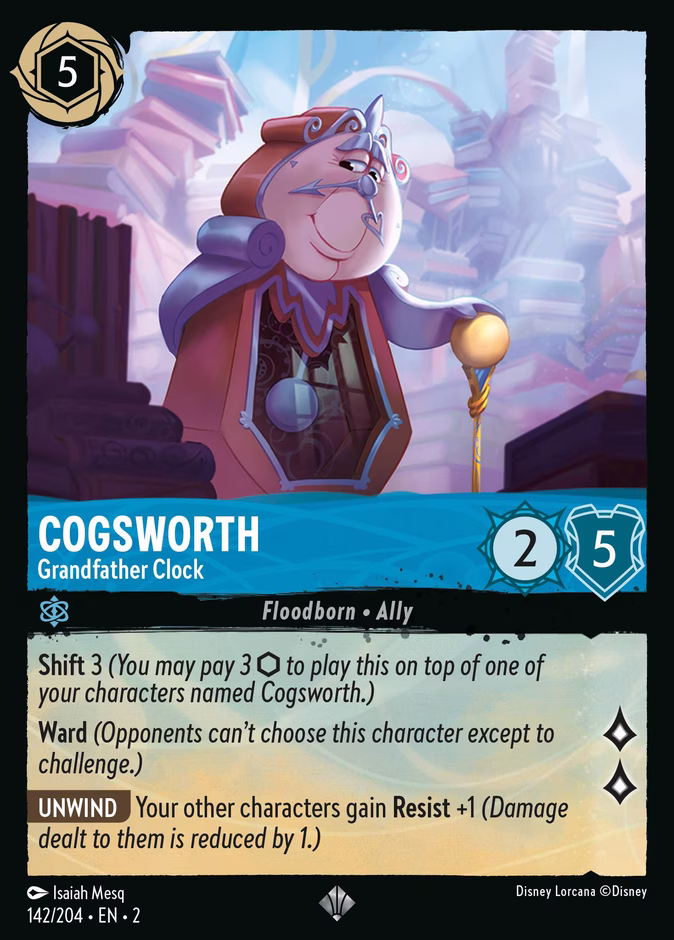Cogsworth — Grandfather Clock 142