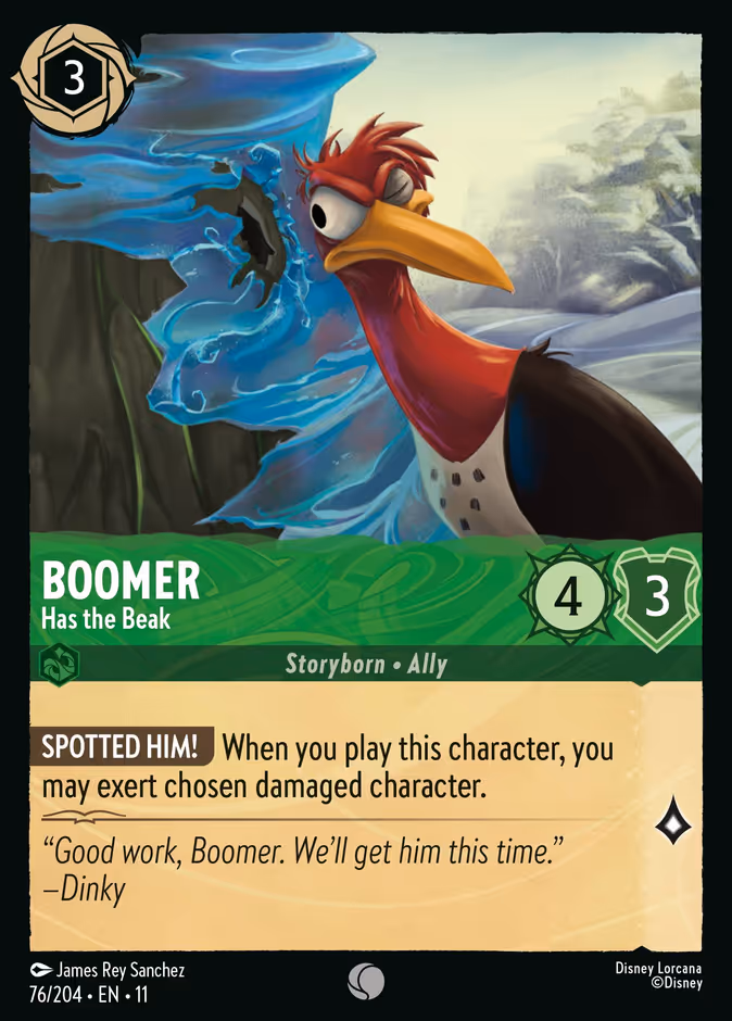Boomer — Has the Beak 76