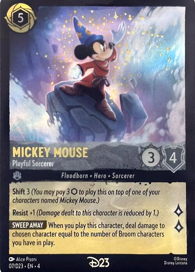 Mickey Mouse — Playful Sorcerer 7