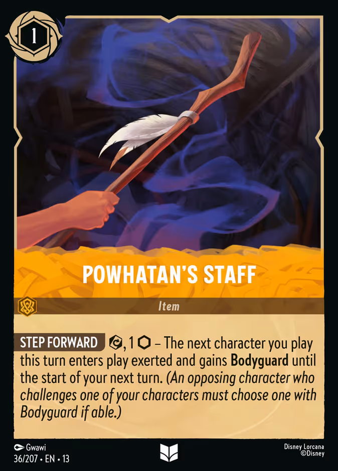Powhatan's Staff 36