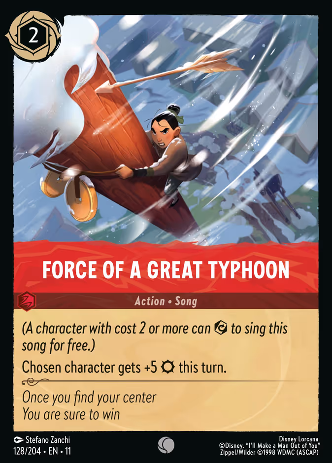 Force of a Great Typhoon 128
