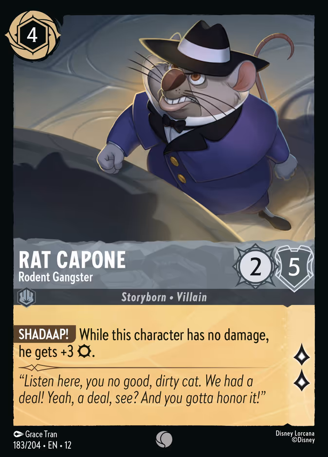 Rat Capone — Rodent Gangster 183