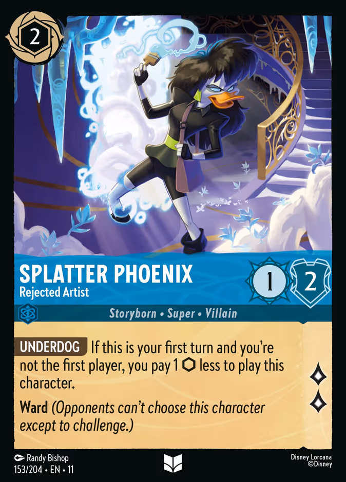 Splatter Phoenix — Rejected Artist 153
