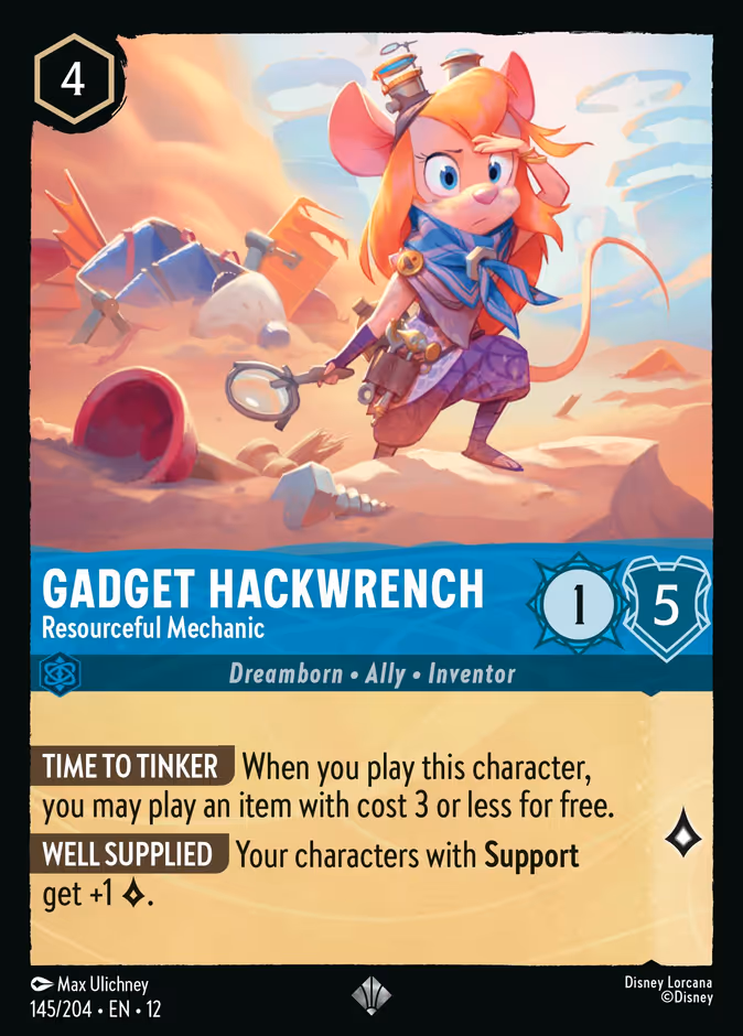 Gadget Hackwrench — Resourceful Mechanic 145