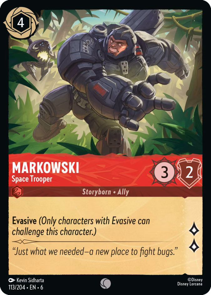 Markowski — Space Trooper 113