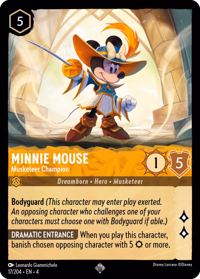 Minnie Mouse — Musketeer Champion 17