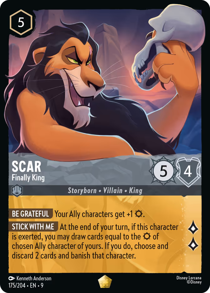 Scar — Finally King 175