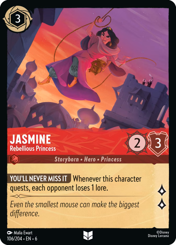 Jasmine — Rebellious Princess 106