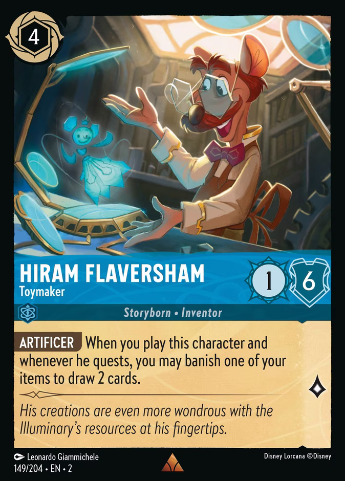 Hiram Flaversham — Toymaker 149
