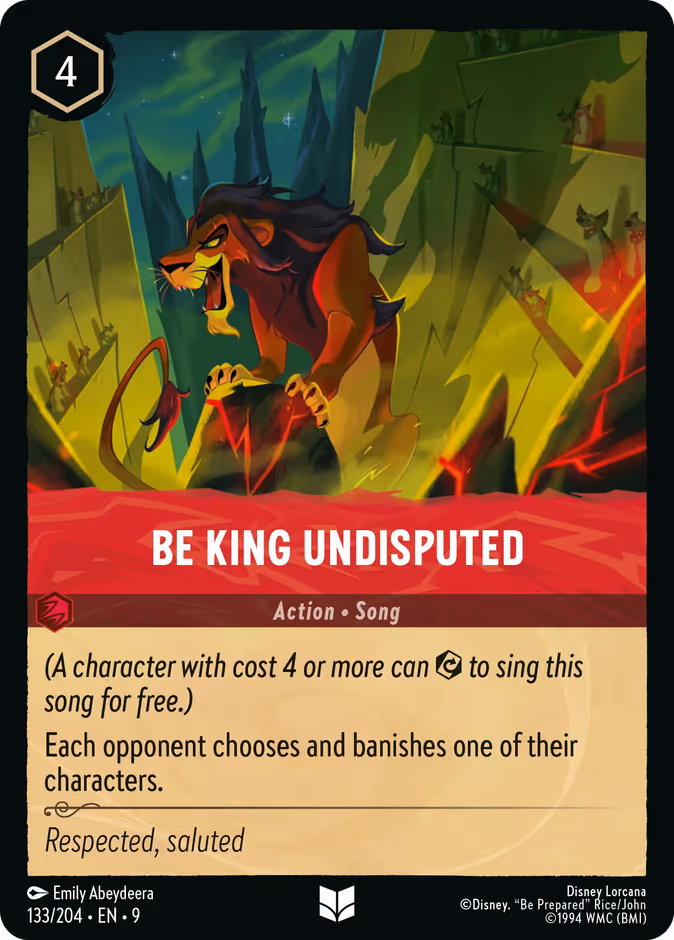 Be King Undisputed 133