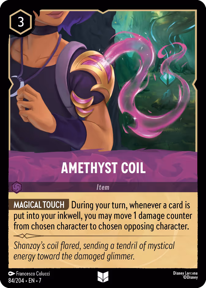 Amethyst Coil 84