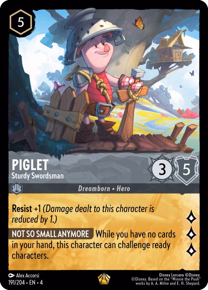 Piglet — Sturdy Swordsman 191