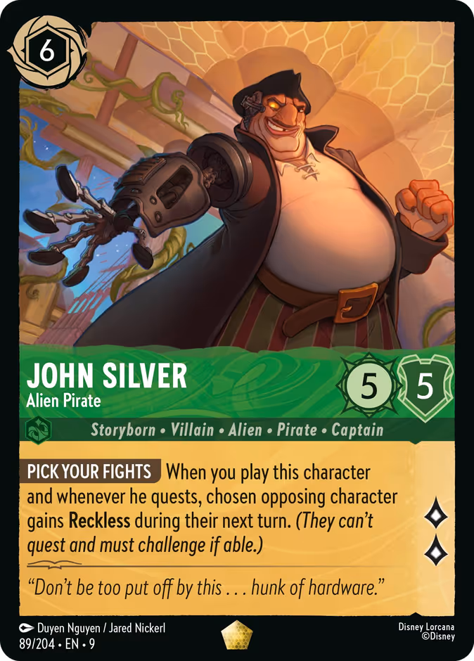 John Silver — Alien Pirate 89