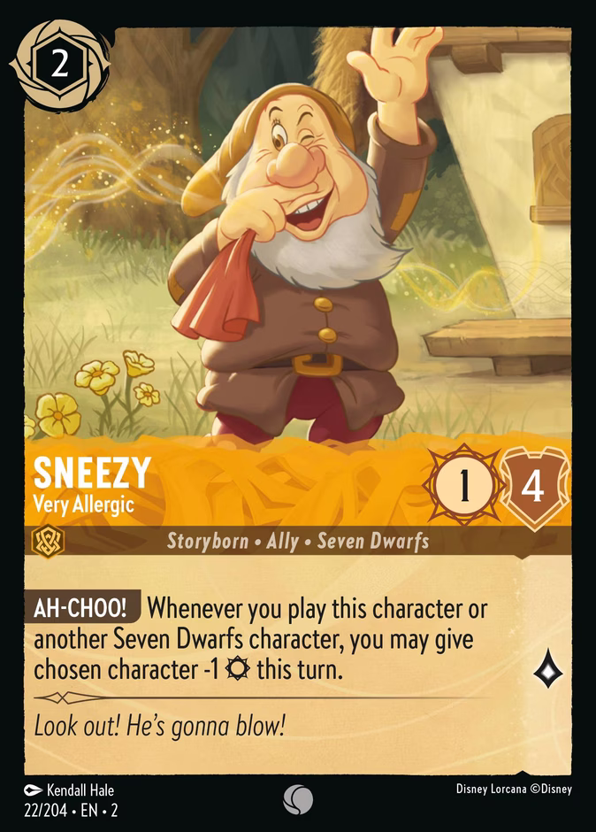 Sneezy — Very Allergic 22