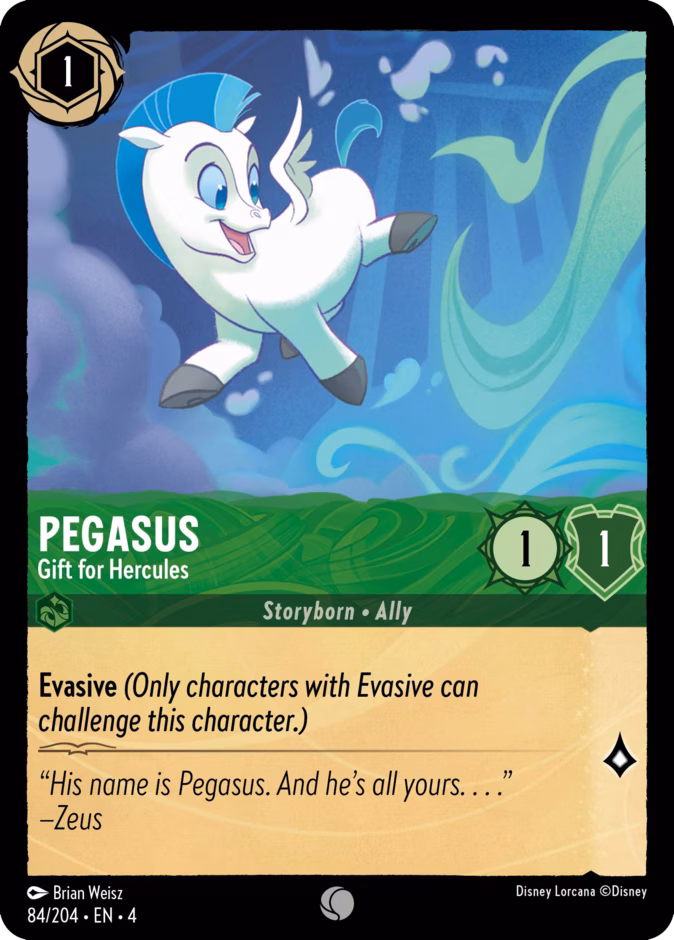 Pegasus — Gift for Hercules 84