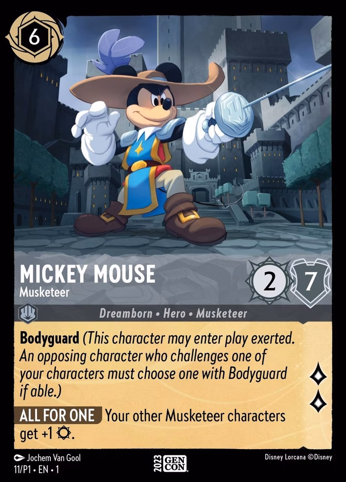Mickey Mouse — Musketeer 11