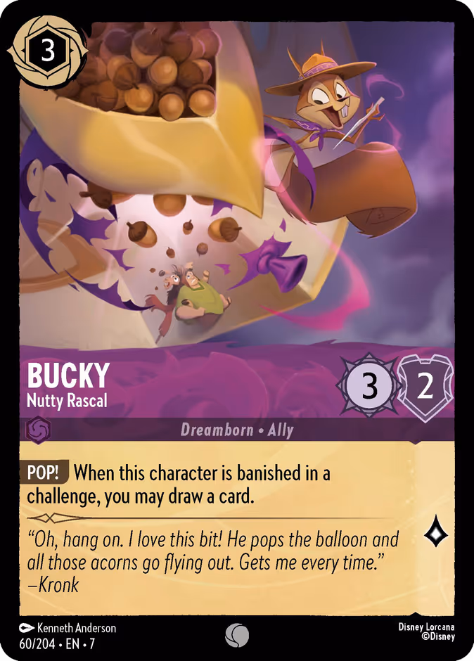 Bucky — Nutty Rascal 60