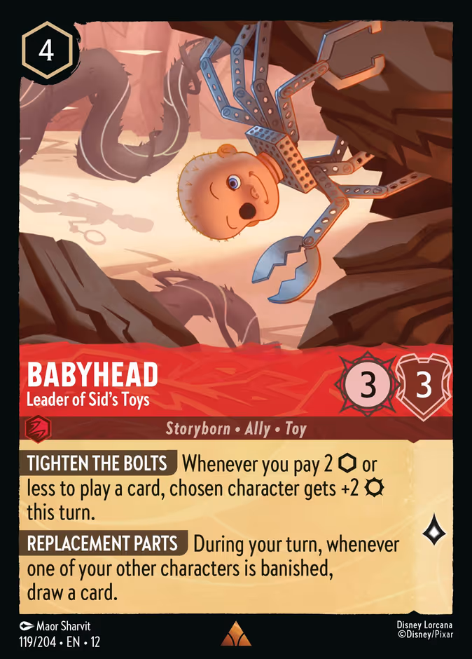 Babyhead — Leader of Sid's Toys 119