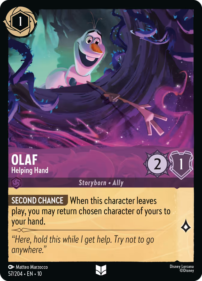 Olaf — Helping Hand 57