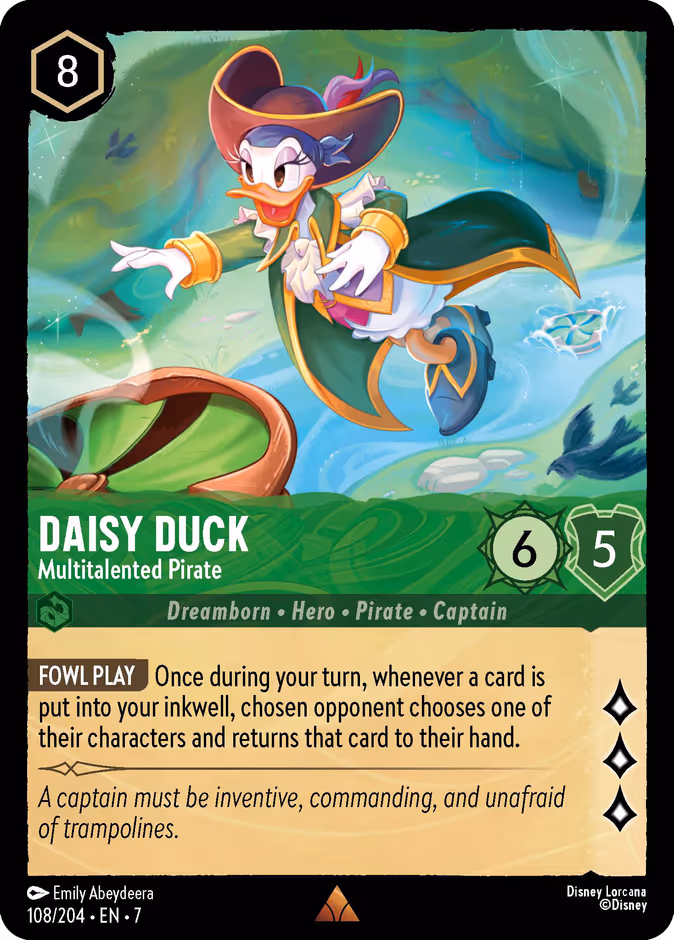Daisy Duck — Multitalented Pirate 108