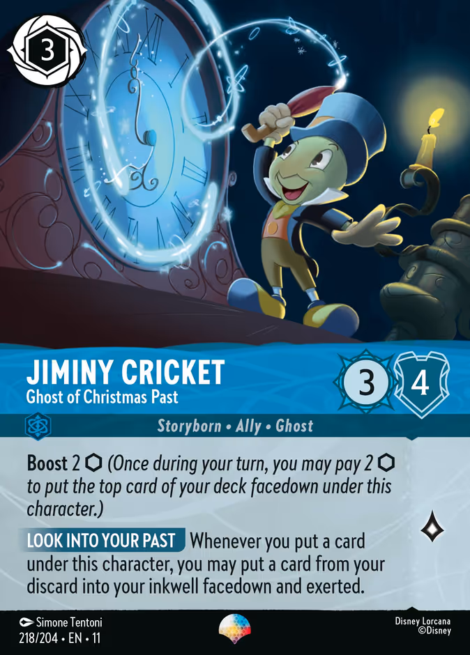 Jiminy Cricket — Ghost of Christmas Past 218
