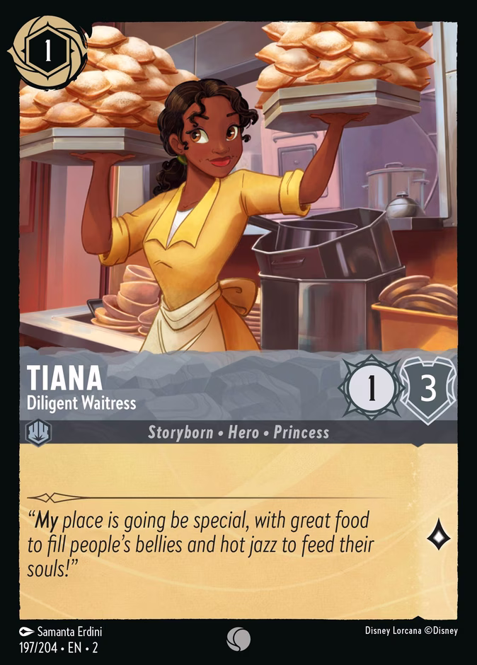 Tiana — Diligent Waitress 197
