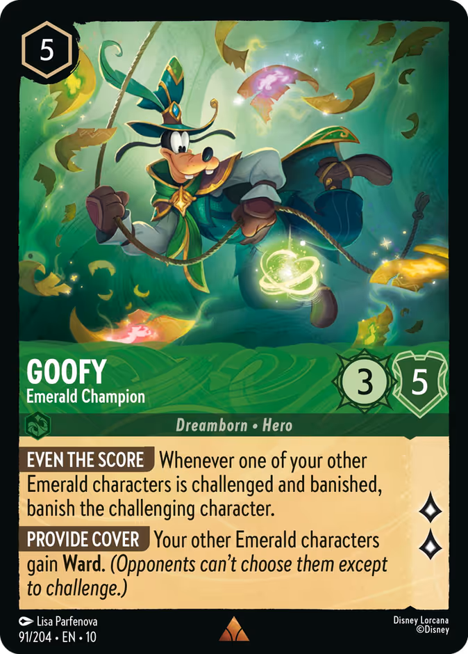 Goofy — Emerald Champion 91