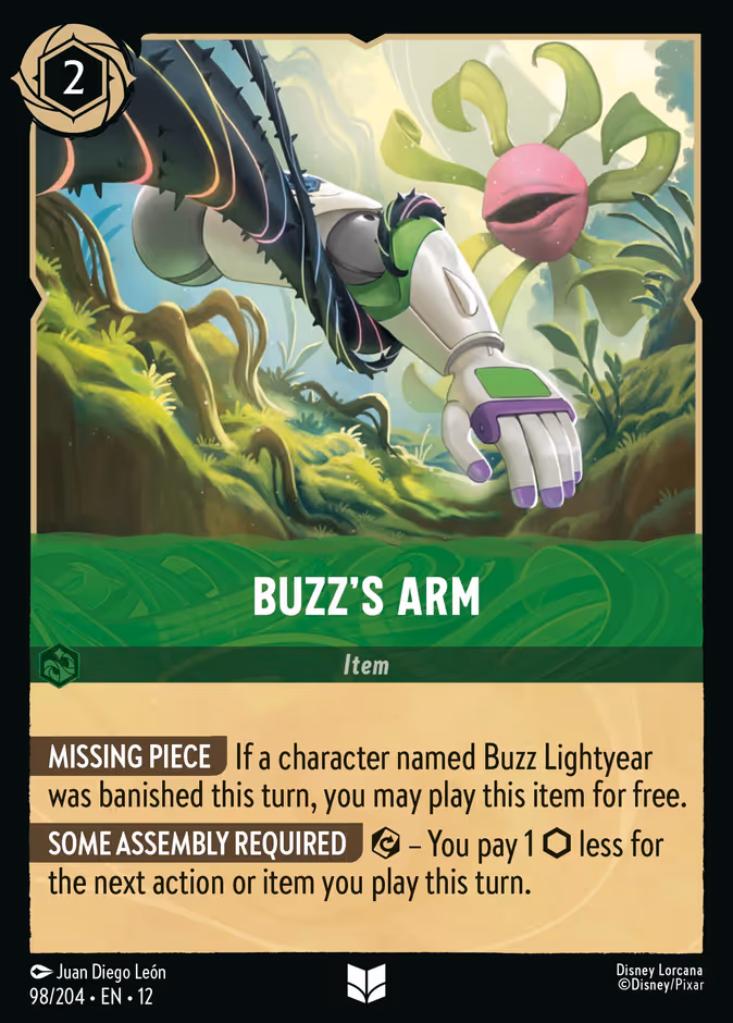Buzz's Arm 98