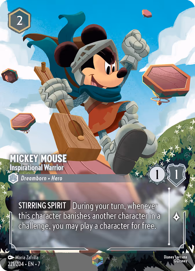 Mickey Mouse — Inspirational Warrior 221