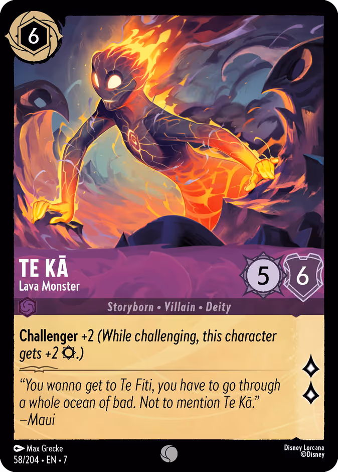 Te Kā — Lava Monster 58