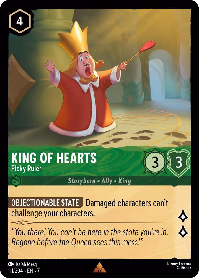 King of Hearts — Picky Ruler 111