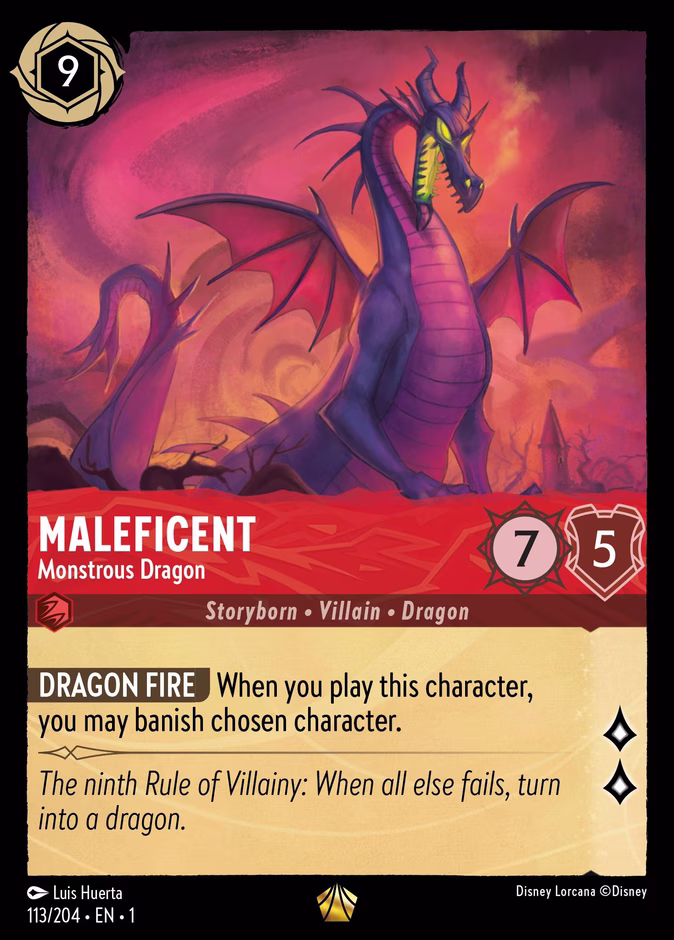 Maleficent — Monstrous Dragon 113