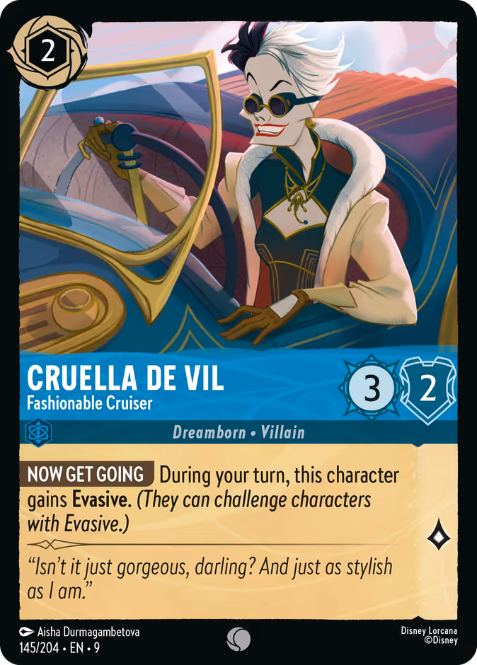 Cruella De Vil — Fashionable Cruiser 145