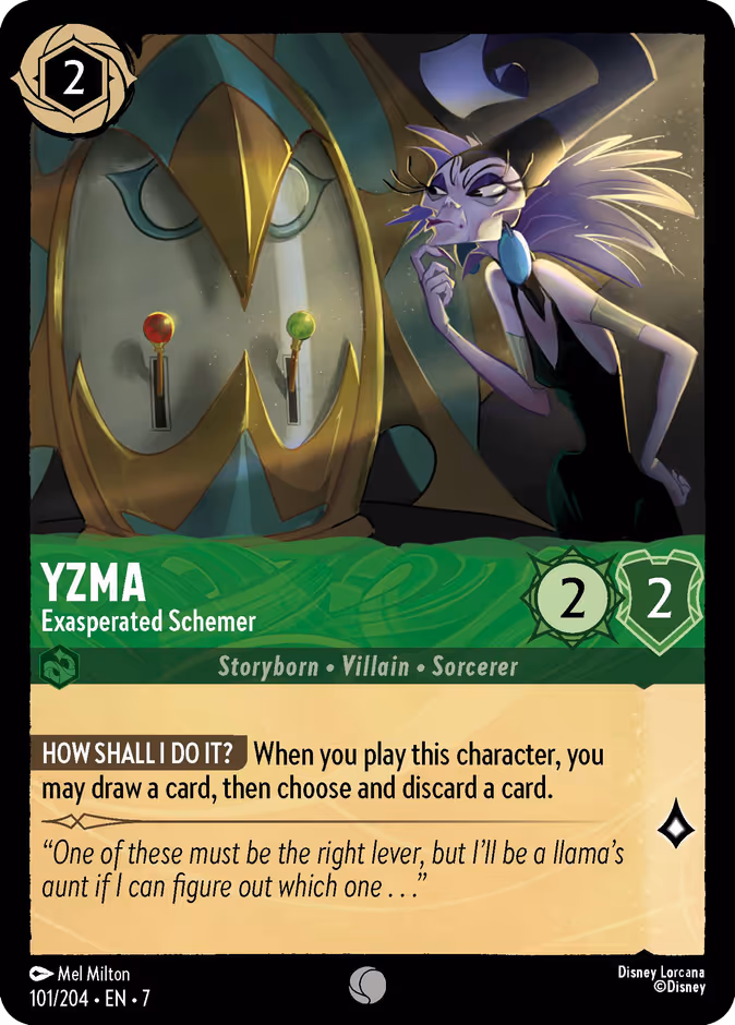 Yzma — Exasperated Schemer 101