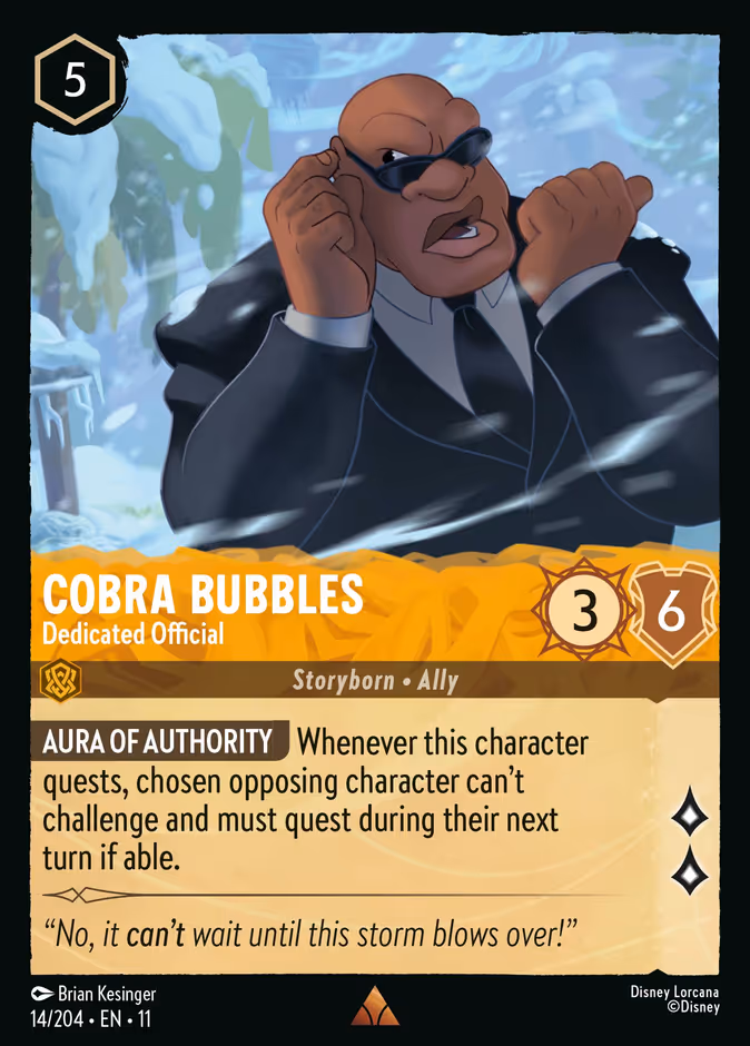 Cobra Bubbles — Dedicated Official 14