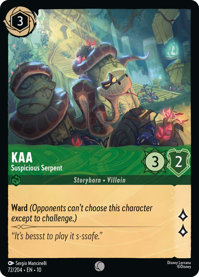 Kaa — Suspicious Serpent 72