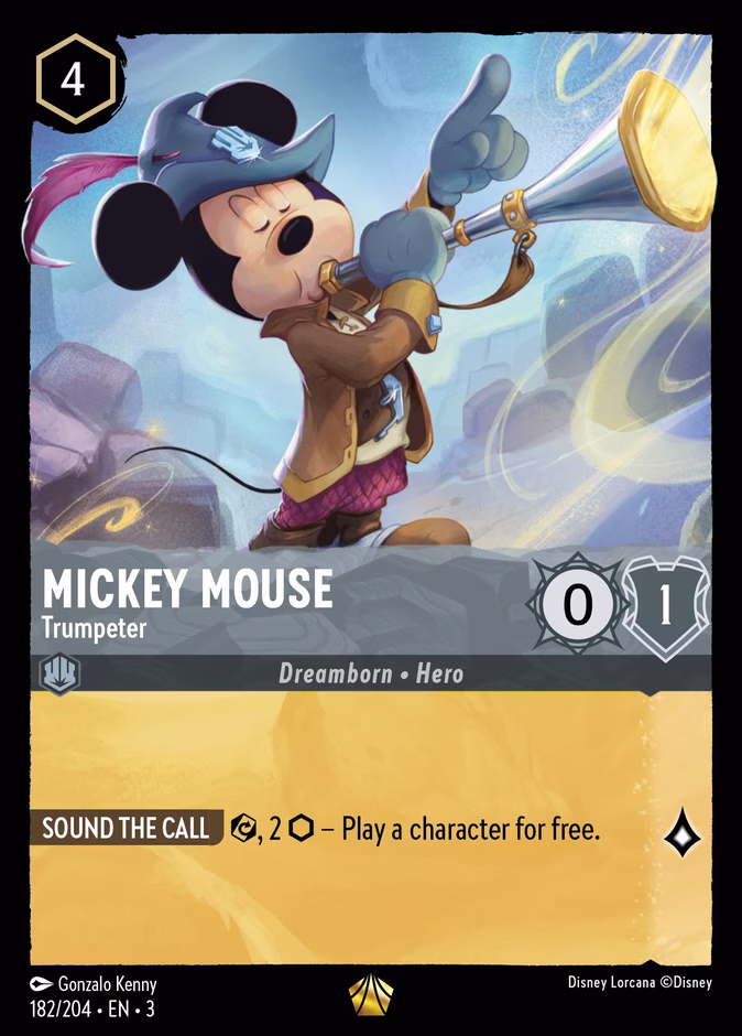 Mickey Mouse — Trumpeter 182