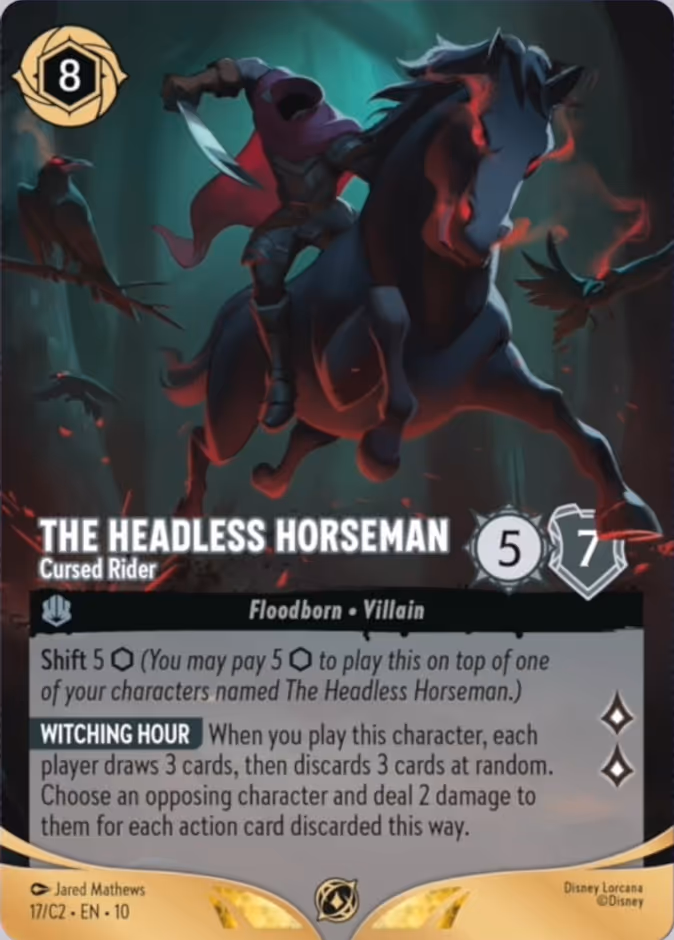 The Headless Horseman — Cursed Rider 17
