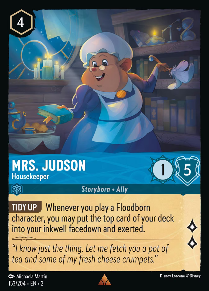 Mrs. Judson — Housekeeper 153