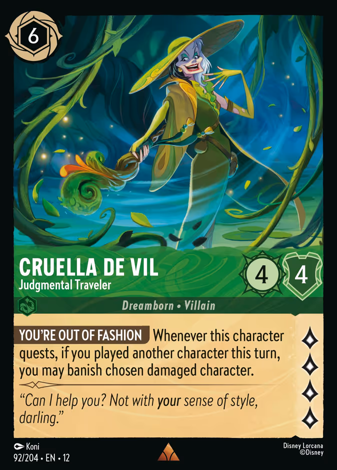 Cruella De Vil — Judgmental Traveler 92