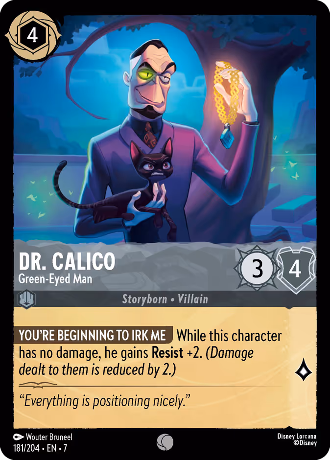 Dr. Calico — Green-Eyed Man 181