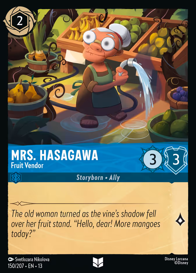 Mrs. Hasagawa — Fruit Vendor 150