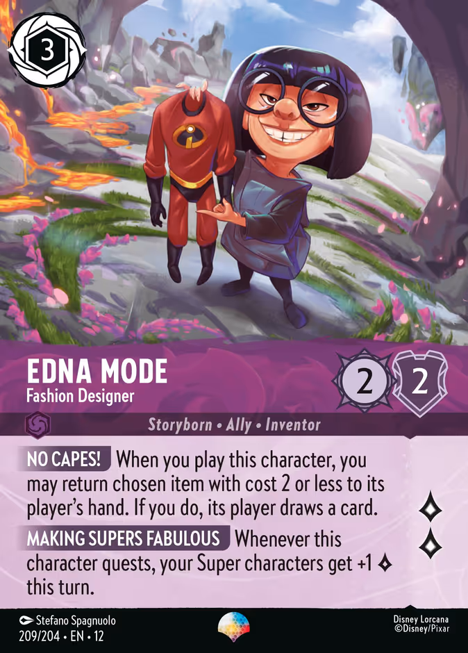 Edna Mode — Fashion Designer 209
