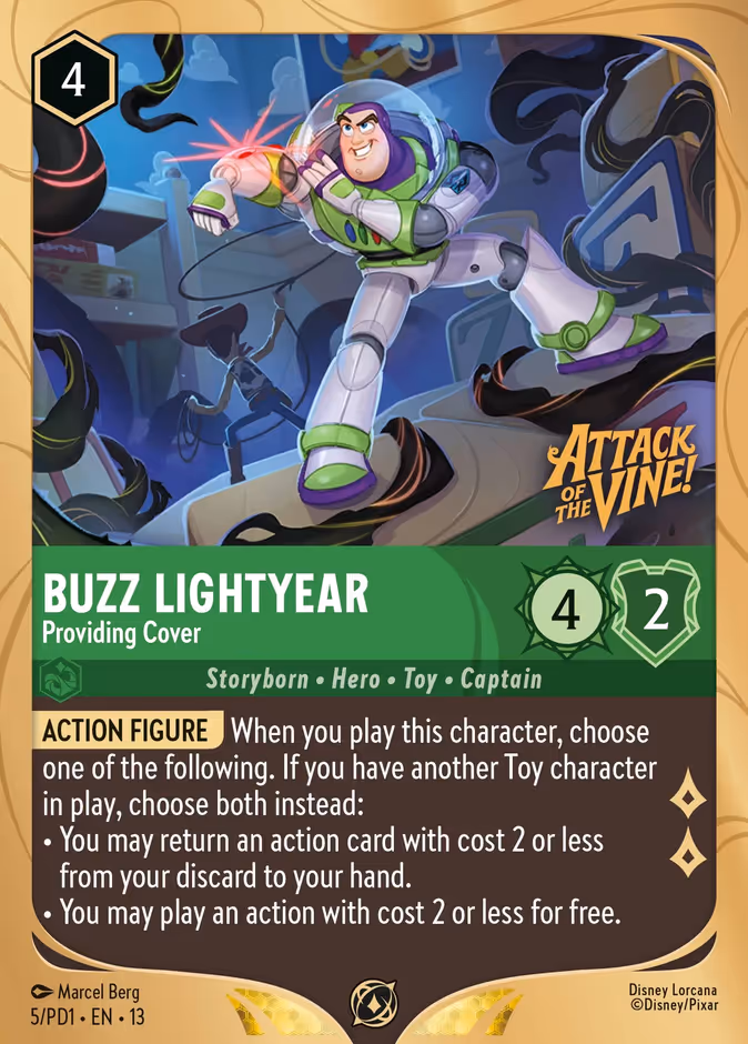 Buzz Lightyear — Providing Cover 5