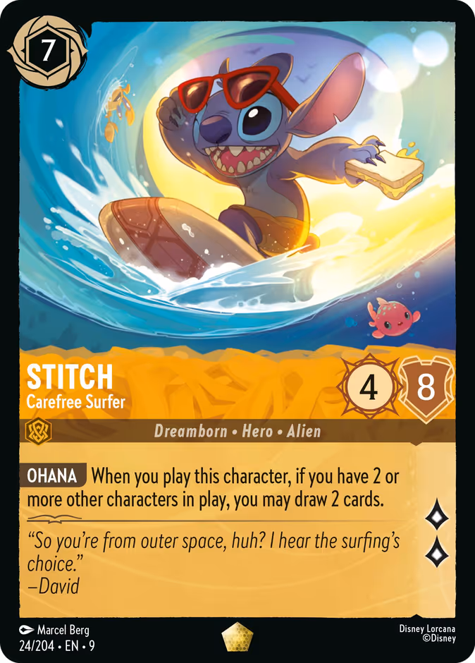 Stitch — Carefree Surfer 24