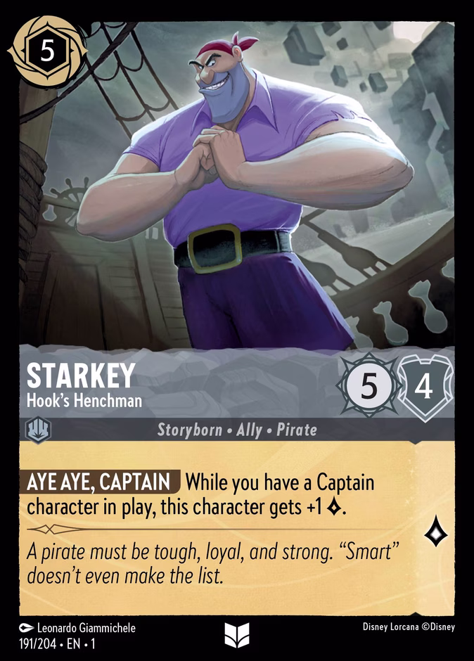 Starkey — Hook's Henchman 191