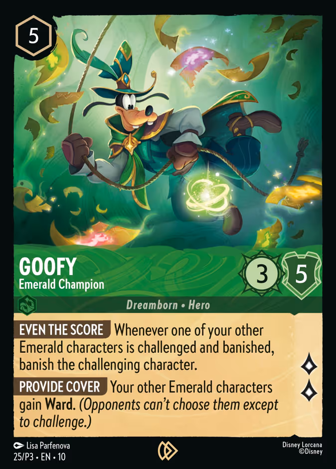 Goofy — Emerald Champion 25