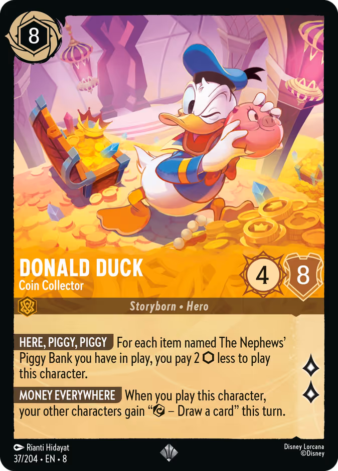 Donald Duck — Coin Collector 37