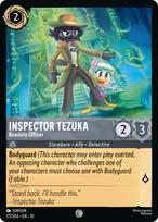 Inspector Tezuka — Resolute Officer