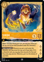 Simba — King in the Making